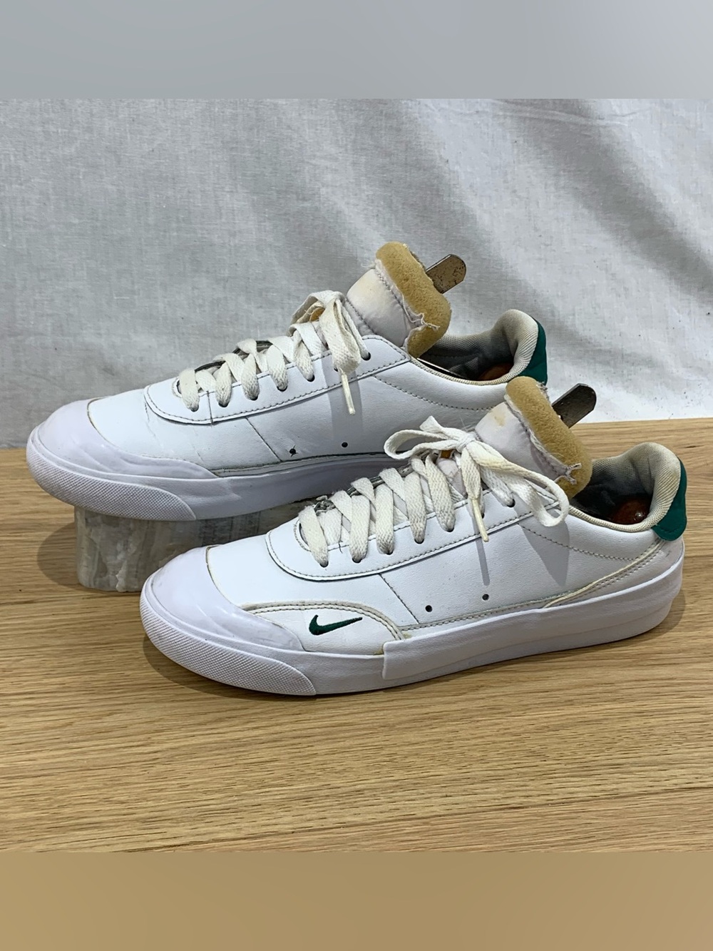 Nike Drop-Type Premium GS White Evergreen Aura CQ4383-102 Kids Size 6 Y